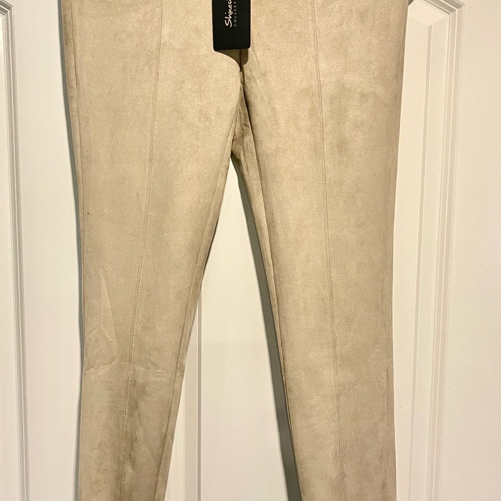 Shinestar Tan Suede pants